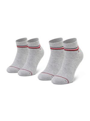 Nízké ponožky Tommy Hilfiger šedé