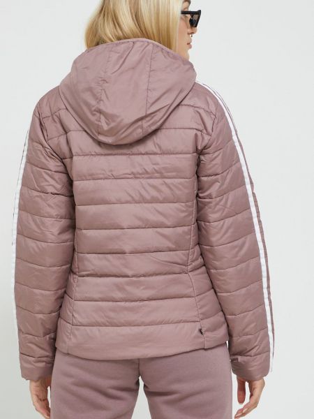 Rövid kabát Adidas Originals rózsaszín