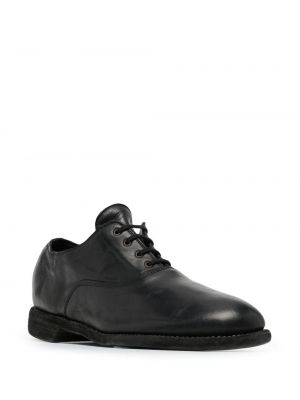Chaussures oxford en cuir Guidi noir