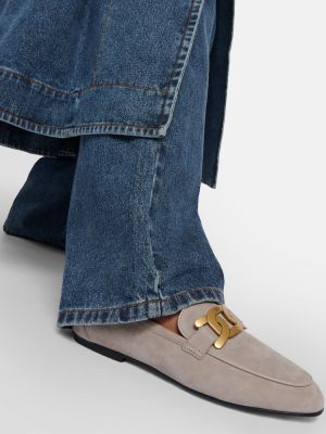 Loafers Tod's γκρι