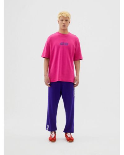 T-Shirt TG22-TSM001 Różowy Oversize Togoshi