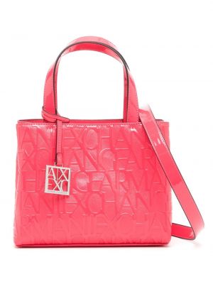 Чанта през рамо Armani Exchange розово
