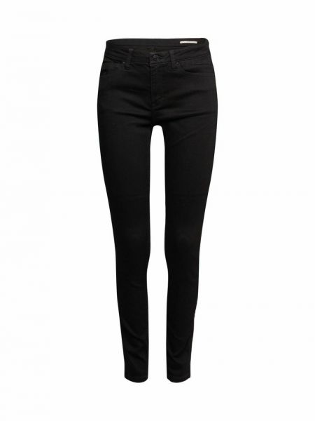 Czarne jeansy skinny Esprit
