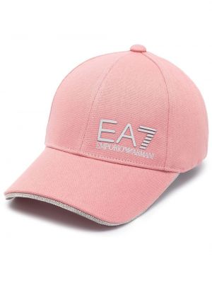 Brodert cap Ea7 Emporio Armani rosa