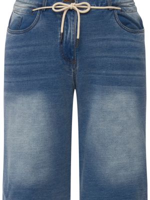 Shorts en jean Ulla Popken bleu