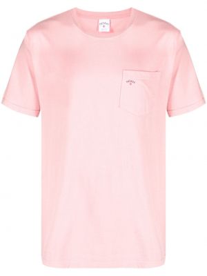 Bavlnené tričko s potlačou Noah Ny ružová
