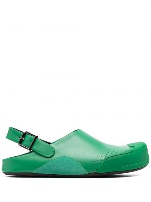 Lahtise kannaosaga sandaalid Marni roheline