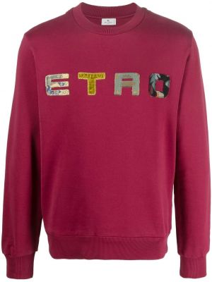 Sweatshirt Etro röd