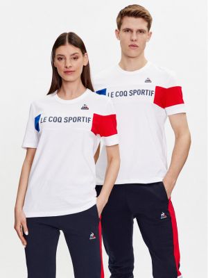 Marškinėliai Le Coq Sportif balta