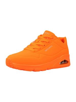 Sneakers Skechers narancsszínű