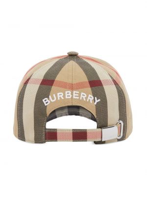 Pledas medvilninis siuvinėtas kepurė su snapeliu Burberry