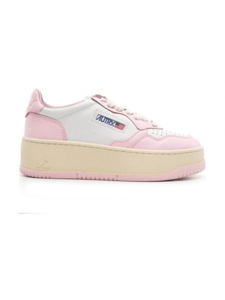 Sneakersy Autry różowe