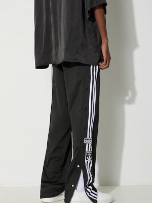Spodnie sportowe z naszywkami Adidas Originals czarne