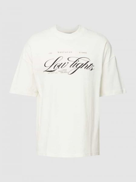 Koszulka z nadrukiem Low Lights Studios biała