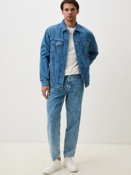 Джинсовая куртка Pepe Jeans синяя