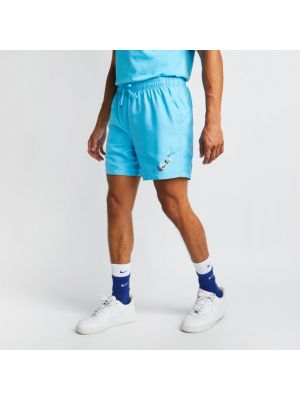 Shorts tressées Nike bleu