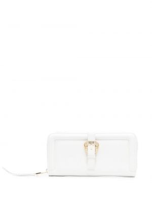 Πορτοφόλι με αγκράφα Versace Jeans Couture λευκό