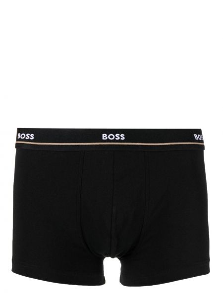 Boxershorts mit print Boss schwarz