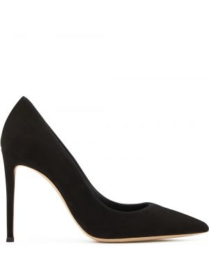 Semsket skinn pumps Giuseppe Zanotti svart