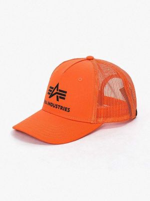 Șapcă Alpha Industries portocaliu