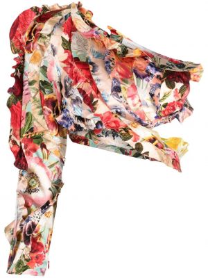 Bluza s cvjetnim printom s printom Zimmermann