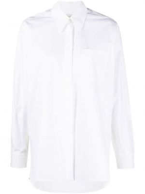 Памучна риза Quira бяло
