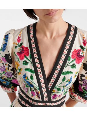 Pamučna haljina s cvjetnim printom La Doublej