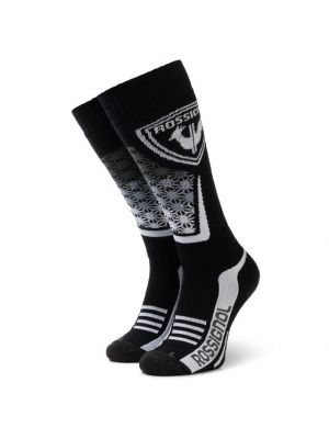 Шовкові вовняні шкарпетки Rossignol чорні