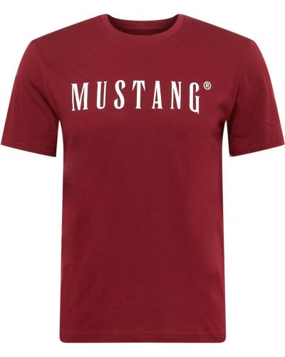 T-shirt Mustang bordeaux