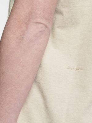 Bavlnené tričko Bottega Veneta béžová