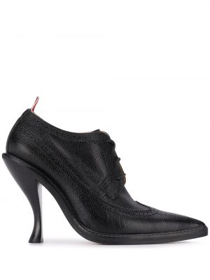 Zapatos oxford con tacón Thom Browne negro