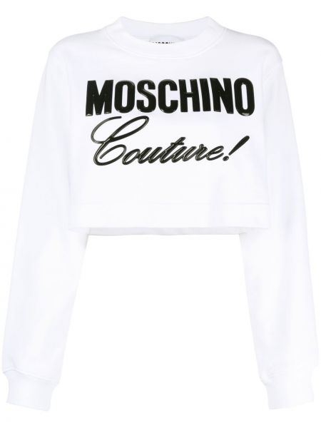 Sweatshirt Moschino hvit