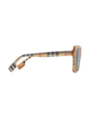 Pledinės akiniai nuo saulės oversize Burberry smėlinė