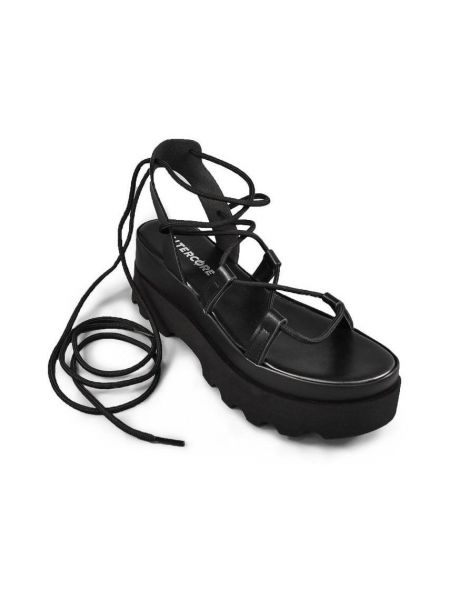 Sandały na platformie Altercore czarne