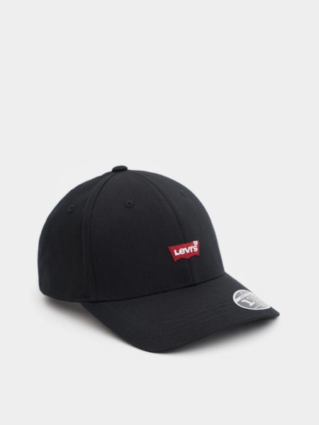 Хлопковая кепка Levi's® черная