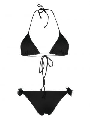 Bikini mit rüschen La Revêche schwarz