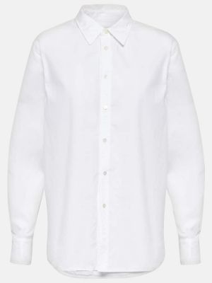 Camisa de algodón Nili Lotan blanco