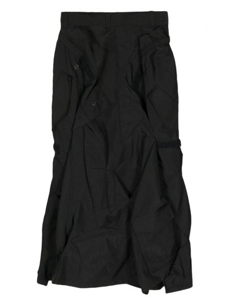 Asymetrické sukně Junya Watanabe černé