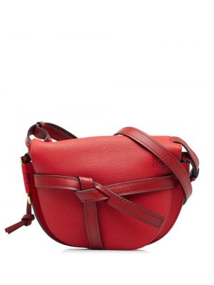 Чанта през рамо Loewe червено