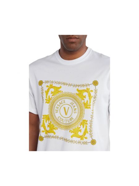 Camiseta de algodón Versace Jeans Couture