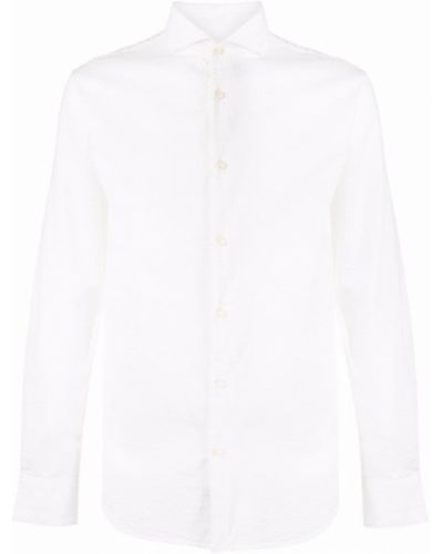 Памучна риза Deperlu бяло