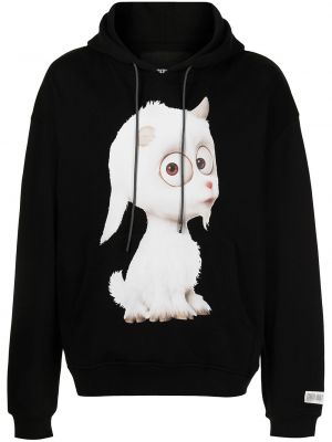 Hoodie Mostly Heard Rarely Seen svart