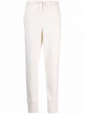 Pantalones de chándal ajustados Jil Sander blanco