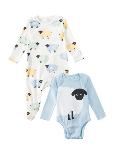 Bomull body for jenter Stella Mccartney Kids