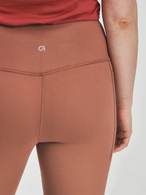 Teplákové nohavice Gap hnedá