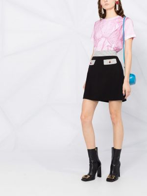 Camiseta manga corta Moschino rosa