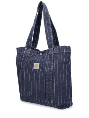 Τσάντα shopper Carhartt Wip μπλε