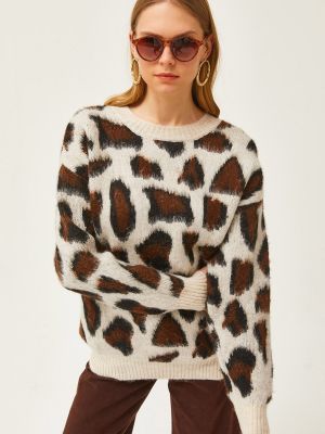 Cardigan cu model leopard Olalook
