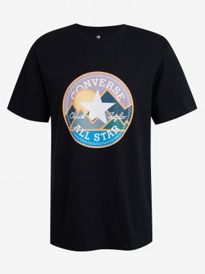 Polo marškinėliai Converse juoda