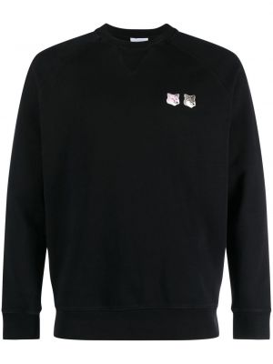 Sweatshirt Maison Kitsuné schwarz